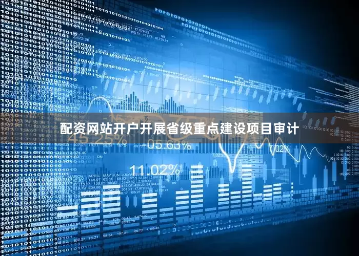 配资网站开户　　开展省级重点建设项目审计